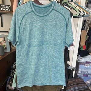 lululemon athletica Teal Short Sleeve Tee